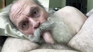 Tyler Preston dominates chubby bear with his huge cock in hot POV fuck-fest with Fuzzybeardboy