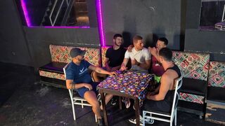 Felipe, James & Diego's bar orgy: Depraved domination, ass training & anal fun with Rodriguez, Mauricio & James