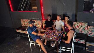 Felipe, James & Diego's bar orgy: Depraved domination, ass training & anal fun with Rodriguez, Mauricio & James