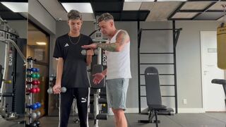 Jair Allves takes a raw anal pounding from gym buddy's massive cock - 2 image