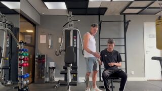 Jair Allves takes a raw anal pounding from gym buddy's massive cock - 3 image