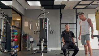 Jair Allves takes a raw anal pounding from gym buddy's massive cock - 5 image