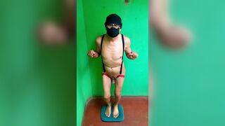 Luisaexhibicionista strips naked & takes it hard in the ass - 1 image