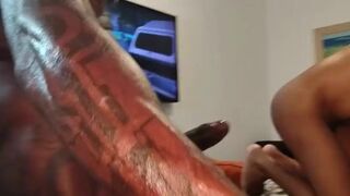 Avatar 23cm & Junior Delao's Brazilian masseuse rubs their way to a hot anal pounding! - 7 image