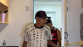 Luan Vetin cheats on boyfriend with Johny Will in public for a bisexual pussy fix