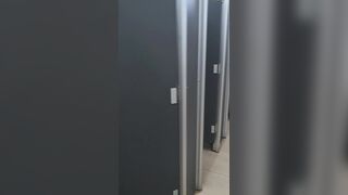 MarcosWillian7 caught in the act, punished with foot job & mouthful in bathroom - 1 image