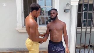 Sissy husband watches as Black Dan Fire dominates him with his massive black dick - 1 image