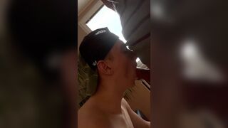 Watch young stud and thug get down and dirty with a massive mask-clad monster cock - 5 image