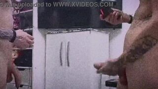 Tonny231 & Dart take turns on hung friend in steamy amateur video - 9 image