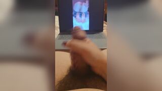 Young stud Mr Dimples goes wild with his own solo play & gives a footjob - 1 image