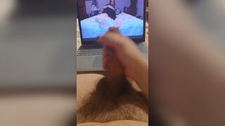 Young stud Mr Dimples goes wild with his own solo play & gives a footjob - 13 image
