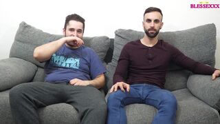 Edylaw & Zeus Ray's uncut straight friend can't get enough of their homemade bear porn - 2 image