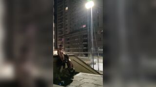 Bitchmansp & Nobre Dotado caught fucking in public, with wild anal sex and cum on ass - 12 image