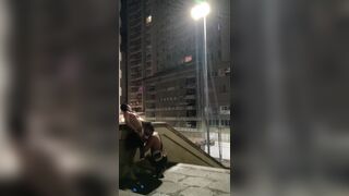 Bitchmansp & Nobre Dotado caught fucking in public, with wild anal sex and cum on ass - 13 image