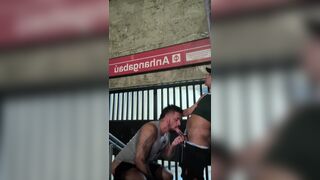 Bitchmansp & Nobre Dotado caught fucking in public, with wild anal sex and cum on ass - 3 image