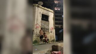 Bitchmansp & Nobre Dotado caught fucking in public, with wild anal sex and cum on ass - 5 image