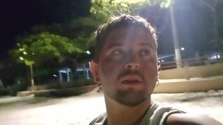 Marcoswillian7's wild beach wet-on-wetness compilation - Daddy's amateur twink! - 1 image