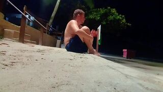 Marcoswillian7's wild beach wet-on-wetness compilation - Daddy's amateur twink! - 5 image