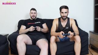 Watch Magic Javi & Zeus Ray get down and dirty with their friends' hard cocks in a wild homemade handjob video