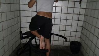 Hot Brazilian babes Imaginajaum & Junior Delao get wild with their asses in a movie night romp - 1 image