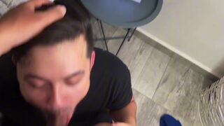 Watch as Liam and Bastian's best friend joins them for a hot POV anal experiment with their wife's juicy ass - 5 image