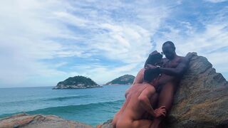 Renato Carioca Rj dominates and fucks a group of guys on Abrico Beach, Rio de Janeiro - 4 image