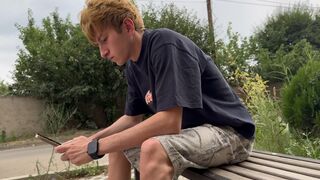 Max Gen & Ethan Lestray tricked by a slim-waisted dude with a huge cock on a website - 3 image