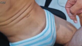 Hot and Heavy's hot pussy holes get filled with cum in a raw compilation of sissy boys getting bareback fucked and cumming in mouth - 8 image
