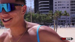 Oliver Martinez takes Prince's massive dick in raw POV bareback action - 1 image