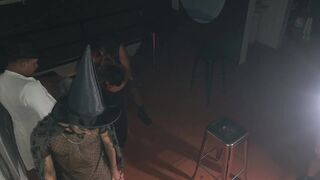 Interracial orgy with friends ends with anal and more! - 14 image