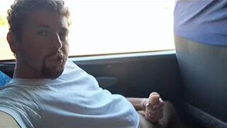 Marcoswillian7 caught rubbing one out on a public bus and caught on tape - 11 image
