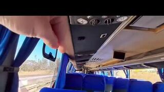 Marcoswillian7 caught rubbing one out on a public bus and caught on tape - 7 image