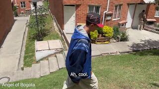 Two horny amateurs go wild with deep throat skills in hot POV video of a tattooed Latino dude with a deep throat - 9 image
