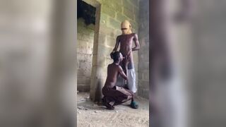 Watch Little Brown &pansexual63x get their wet and curvy bodies smashed by a black guy in homemade video - 1 image