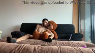 Asafe Santtos twerks on BBC with teddy bear while gaming in hot action - 9 image