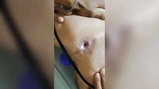 Amateur black babe Uleison gets her ass drilled in Barretos Park by Dots3X