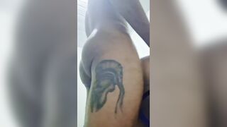 Amateur black babe Uleison gets her ass drilled in Barretos Park by Dots3X - 2 image