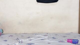 Watch me stroke to the Brazilian chick's tight Brazilian pussy in public like a horny teen! - 14 image