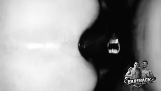 Mrsenegal takes on a raw interracial pounding & takes a load in her mouth - Bareback Vol. 4