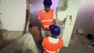 Hot construction workers caught in the act: I didnt know it, but they were caught in the act! - 2 image
