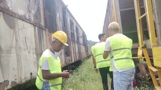Behind the scenes: Watch these workers getting kinky with each other in the end of the project! - 8 image
