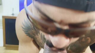 Watch Dots3X destroy Uleison's tight ass in a public park with his massive black cock - 6 image