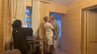 Max Gen & Ethan Lestray give my boyfriend a double dose of cum while he watches in delight - 2 image