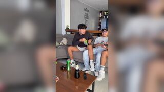 Omar Castell C & Saul team up to take on their friends in a wild threesome - 3 image
