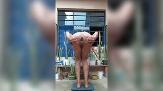 Luisaexhibicionista's tight butt gets pleasured by her anal play antics - 12 image