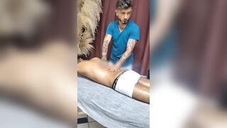 Jonathan Massagista and Hetero Inocente have a steamy threesome with their ex-neighbor from the cafe - 3 image