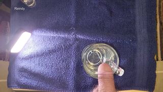 Reindy_ Andy gets off hard and takes a hot load in his own semen - 1 image