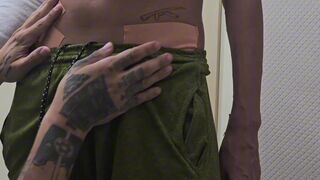 Watch how a straight-haired country boy seduces a mature man for a steamy massage and wild foreplay with a huge cock - 13 image