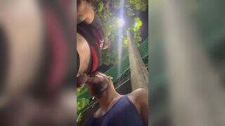 Wild public exhibitionist Grosso and Imaginajaum share bear-sized cock in wild anal frenzy! - 5 image