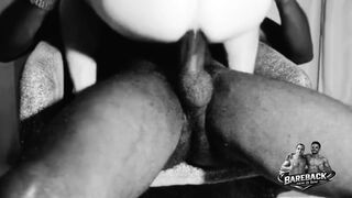 Mrsenegal takes a raw black cock & gets a hot load in Bareback Vol. 3 - 11 image